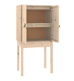 Buffet haut 60x40x120 cm Bois massif de pin