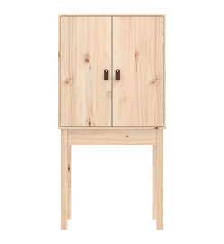 Buffet haut 60x40x120 cm Bois massif de pin