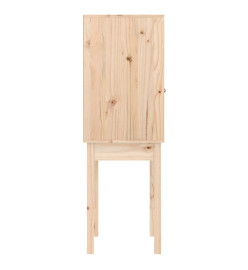 Buffet haut 60x40x120 cm Bois massif de pin