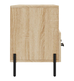 Meuble TV chêne sonoma 102x36x50 cm bois d'ingénierie