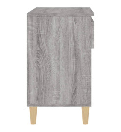 Armoire à chaussures Sonoma gris 70x36x60 cm Bois d'ingénierie