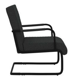 Chaise cantilever Noir Similicuir