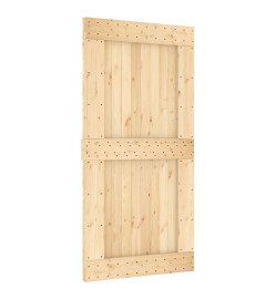 Porte 100x210 cm bois massif de pin