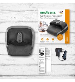 Medisana Appareil de massage de réflexologie des pieds FM 900 Gris