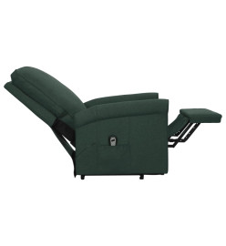 Fauteuil Vert foncé Tissu