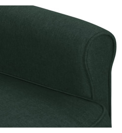 Fauteuil Vert foncé Tissu