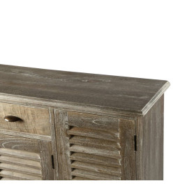 Buffet Bois de melia azedarach massif 145 x 32,5 x 77 cm