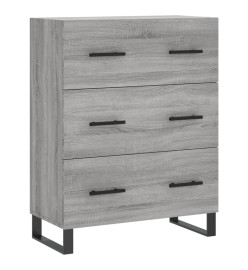 Buffet sonoma gris 69,5x34x90 cm bois d'ingénierie