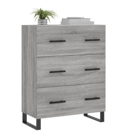 Buffet sonoma gris 69,5x34x90 cm bois d'ingénierie