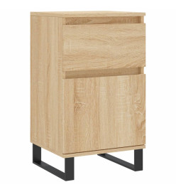 Buffet chêne sonoma 40x35x70 cm bois d'ingénierie