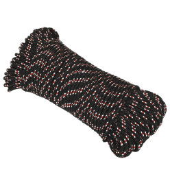 Corde de bateau Noir 3 mm 100 m Polypropylène