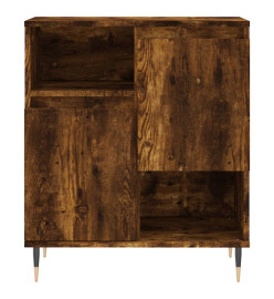 Buffet Chêne fumé 60x35x70 cm Bois d'ingénierie