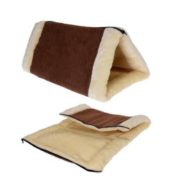 Pets Collection Coussin et tunnel pour chat 2 en 1 90x60 cm