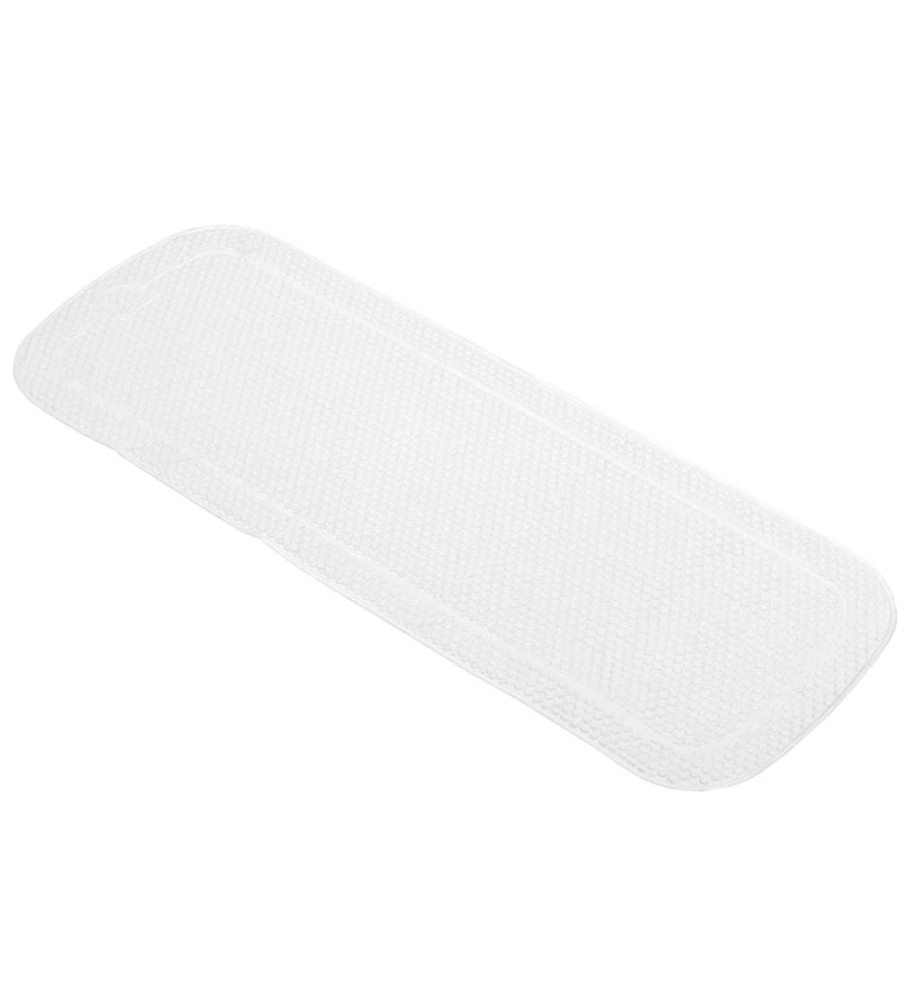 Kleine Wolke Tapis de bain antidérapant Samoa 36x92 cm Blanc