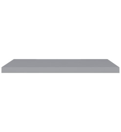 Étagères murales flottantes 4 pcs Gris 90x23,5x3,8 cm MDF