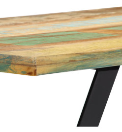 Banc 110 cm Bois de récupération massif