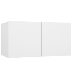 Meubles TV 4 pcs Blanc 60x30x30 cm Aggloméré