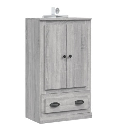 Buffet haut sonoma gris 60x35,5x103,5 cm bois d'ingénierie