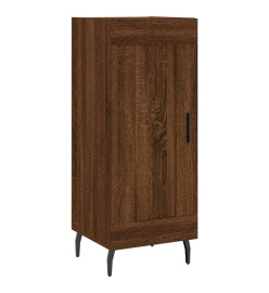 Buffet Chêne marron 34,5x34x90 cm Bois d'ingénierie