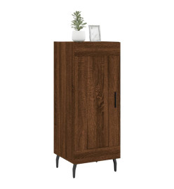 Buffet Chêne marron 34,5x34x90 cm Bois d'ingénierie