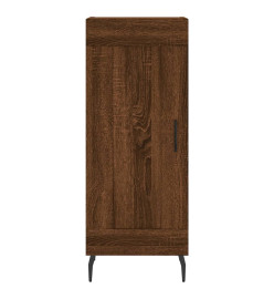 Buffet Chêne marron 34,5x34x90 cm Bois d'ingénierie