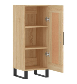 Buffet Chêne sonoma 34,5x34x90 cm Bois d'ingénierie