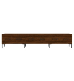 Meuble TV chêne marron 150x36x30 cm bois d'ingénierie