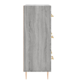 Buffet sonoma gris 69,5x34x90 cm bois d'ingénierie