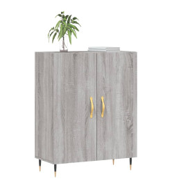 Buffet sonoma gris 69,5x34x90 cm bois d'ingénierie