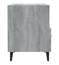 Tables de chevet 2 pcs Sonoma gris Bois d'ingénierie