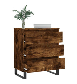 Buffet Chêne fumé 60x35x70 cm Bois d'ingénierie