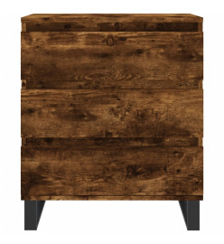 Buffet Chêne fumé 60x35x70 cm Bois d'ingénierie