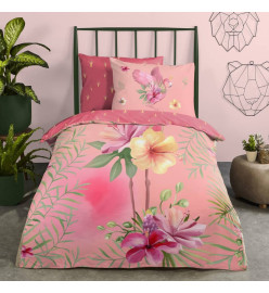 Good Morning Housse de couette pour enfants QUEEN 140x200/220 cm Rose