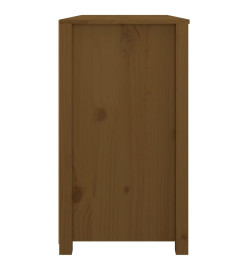 Armoire latérale Marron Miel 100x40x72 cm Bois de pin massif