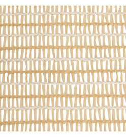 Filet brise-vue Beige 1,5x50 m PEHD 150 g/m²