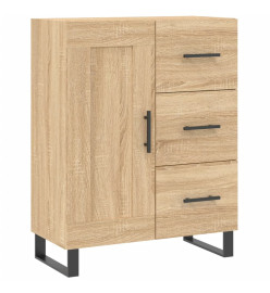 Buffet haut Chêne sonoma 69,5x34x180 cm Bois d'ingénierie