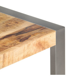 Table basse 110x60x40 cm Bois de manguier brut