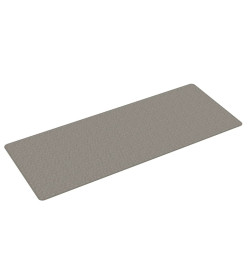 Tapis de couloir aspect sisal argenté 80x200 cm