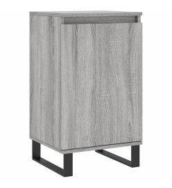 Buffet sonoma gris 40x35x70 cm bois d'ingénierie