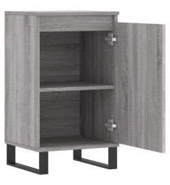 Buffet sonoma gris 40x35x70 cm bois d'ingénierie