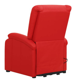 Fauteuil de massage Rouge Similicuir