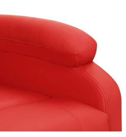 Fauteuil de massage Rouge Similicuir