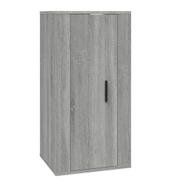 Ensemble de meubles TV 4 pcs Sonoma gris Bois d'ingénierie