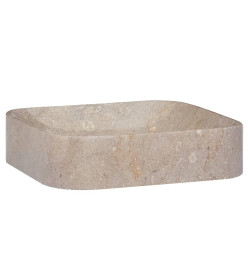 Lavabo Gris 40x40x10 cm Marbre