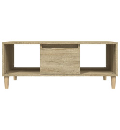 Table basse Chêne sonoma 90x50x36,5 cm Bois d'ingénierie