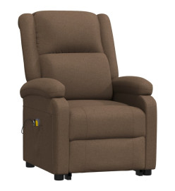 Fauteuil de massage Marron Tissu