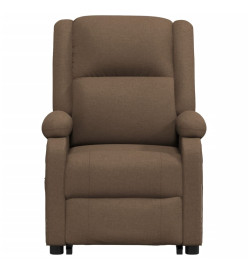 Fauteuil de massage Marron Tissu