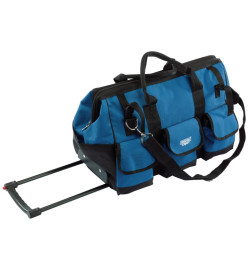 Draper Tools Sac à outils portable 60x30x35 cm Bleu et noir 58 L