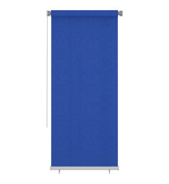 Store roulant d'extérieur 100x230 cm Bleu PEHD