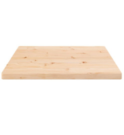 Dessus de table 40x40x2,5 cm bois de pin massif